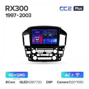Штатная магнитола CC2+ PLUS 6/128 для Lexus RX300 (1997-2003) (9") (And.10,DSP,IPS)